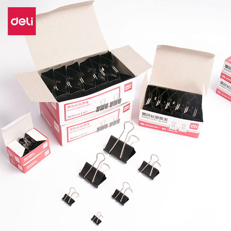 Deli Metal Hollow Clip s dugom repom – stilovi Dovetail, Butterfly i Phoenix Tail (Marka: Deli; Materijal: Metal; Tip proizvoda: Metal Hollow)