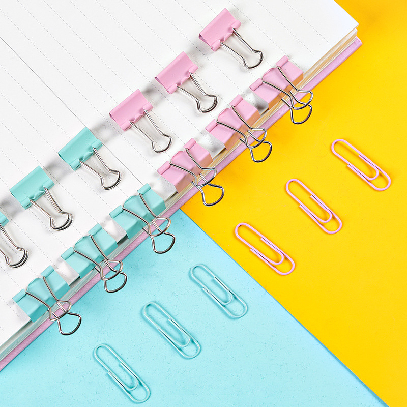 Metalni klip za dokumente, model JH-966, marka Mild, tip proizvoda: ručni držač računa, pakirano u kutiji