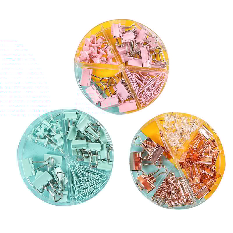 Metalni klip za dokumente, model JH-966, marka Mild, tip proizvoda: ručni držač računa, pakirano u kutiji