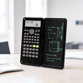 Funkcionalni kalkulator ploča za pisanje model 869, ABS, 12-znamenkasti zaslon, treba AAA alkalnu bateriju, težina 147 g