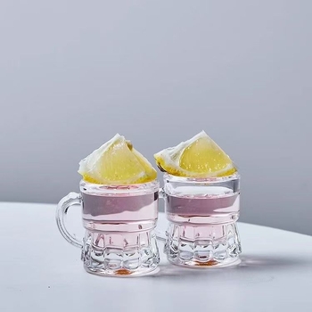 Mayflower koreanskog stila čaša za koktel s drškom, staklena, kapacitet 1–100 ml