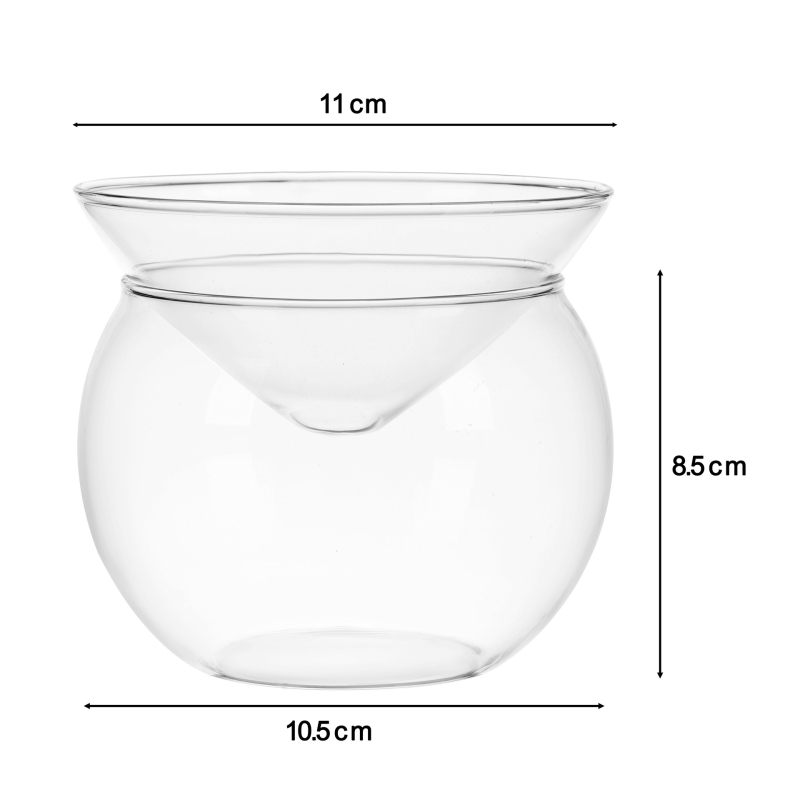 Martini čaša s bazom trokustaste trake, 101–200 ml, visok borosilikatni materijal, moderan molekularni koktel dizajn, prilagodba logotipa