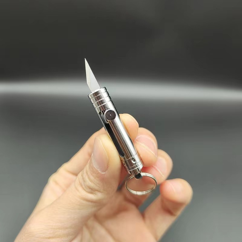 Džepni nož za rezanje — mesingano kućište, marka Record work, model Knife, namjena: rezanje