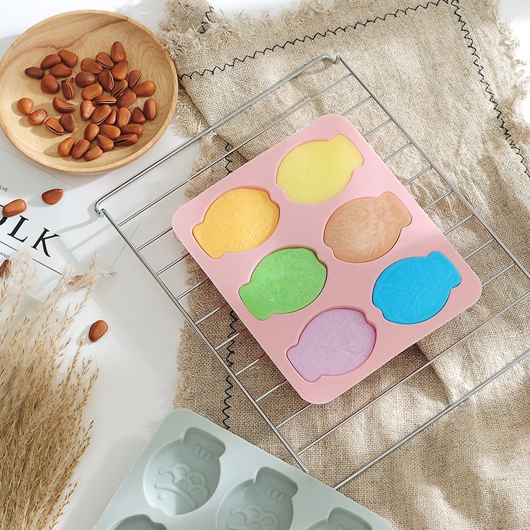 Formă de silicon pentru prăjituri, în formă de pește – design drăguț de desen animat pentru coacere