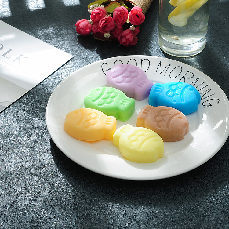 Formă de silicon pentru prăjituri, în formă de pește – design drăguț de desen animat pentru coacere