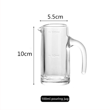 Sklenený dávkovač vína, moderný minimalistický dizajn, jednoduchý štýl, na domáce použitie