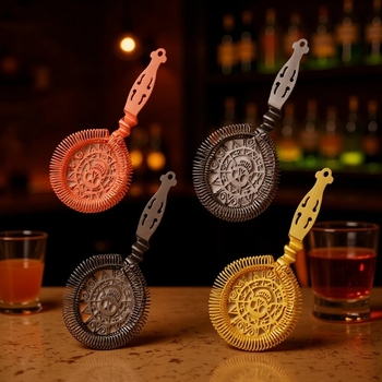 Nehrđajući čelični filter s lubanjom za bar koktele – Marka Mjl, serija Filter, prilagodljiv