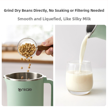 Sójové mlieko stroj pre 2–3 osoby, 0.65L, 750W, 220V, Automatické čistenie