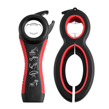 Мултифункционален комплект отварящи за бутилки и кутии от неръждаема стомана – 5‑в‑1 за бира, 6‑в‑1 за кутии, 4‑в‑1 за капаци