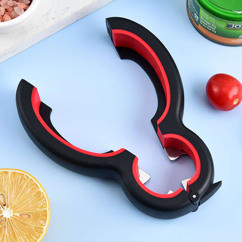 Мултифункционален комплект отварящи за бутилки и кутии от неръждаема стомана – 5‑в‑1 за бира, 6‑в‑1 за кутии, 4‑в‑1 за капаци