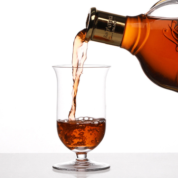 Čaša za vino od kristalnog stakla s elegantnim retro stilom, kapacitet 101–200 ml, otisnuti logo, prilagodba dostupna