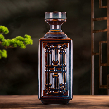 Bao Fuxiang keramijska zatvorena boca za vino, novi kineski stil, vrhunska kvaliteta, pojedinačno pakiranje