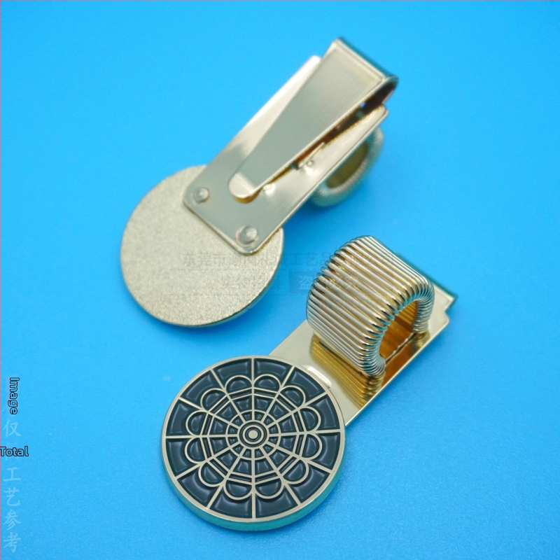 Prilagođeni karikaturalni metalni klips za olovku, od cinkove legure, dizajn protiv gubitka