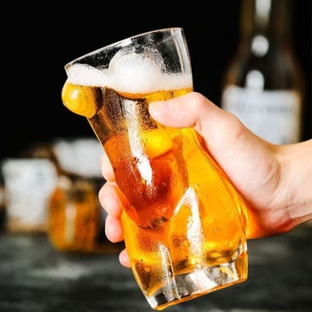 Pivska čaša od kristala, moderni jednostavni stil, bez prilagođavanja