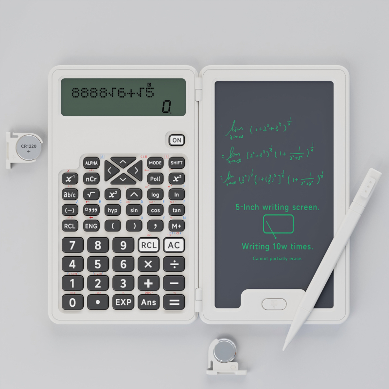 Angmi Ami-5082 Επιστημονικός Υπολογιστής, οθόνη 12 ψηφίων, τροφοδοσία με κουμπί-μπαταρία (μπαταρία συμπεριλαμβάνεται), εκτύπωση λογότυπου και προσαρμογή διαθέσιμες