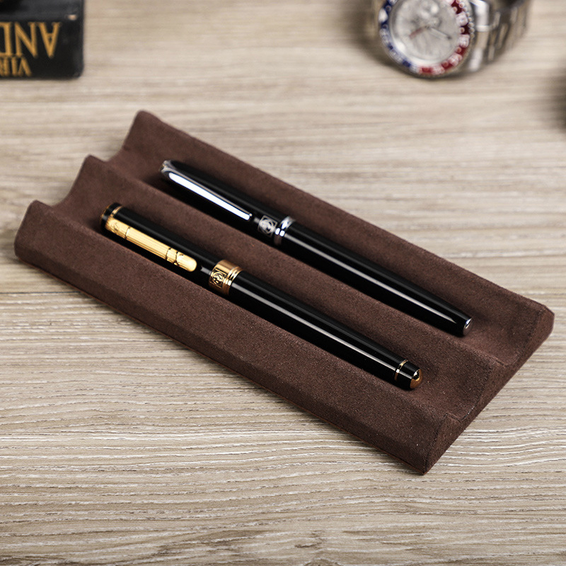 Στήριγμα γραφίδων από δέρμα Crazy Horse, 1/2/3 διαμορφώσεις, μοντέλο Penholder