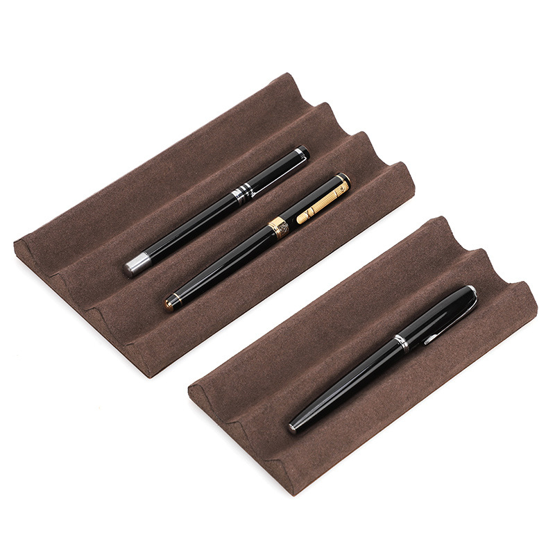 Στήριγμα γραφίδων από δέρμα Crazy Horse, 1/2/3 διαμορφώσεις, μοντέλο Penholder