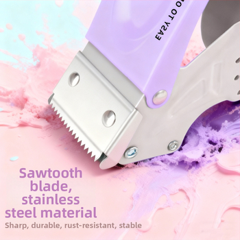 Kata Macaron cr680 Metalni brtvilo za pakiranje i rezač trake, ABS+metal, širina trake do 60 mm, promjer osovine 76 mm, neto težina 205 g, prilagodljivo