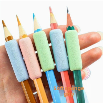 Univerzalni spužvasti držač olovke za učenike, zaštita prstiju, protuklizni poklopac, mekani omotač za olovku
