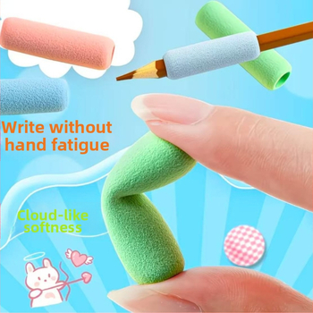 Univerzalni spužvasti držač olovke za učenike, zaštita prstiju, protuklizni poklopac, mekani omotač za olovku