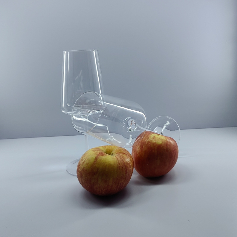 Kristályüveg goblet borospohár, 501-600 ml, egyszerű stílus, prémium minőség, fogantyú nélküli (kristályüveg, 501-600 ml, egyszerű stílus, prémium)