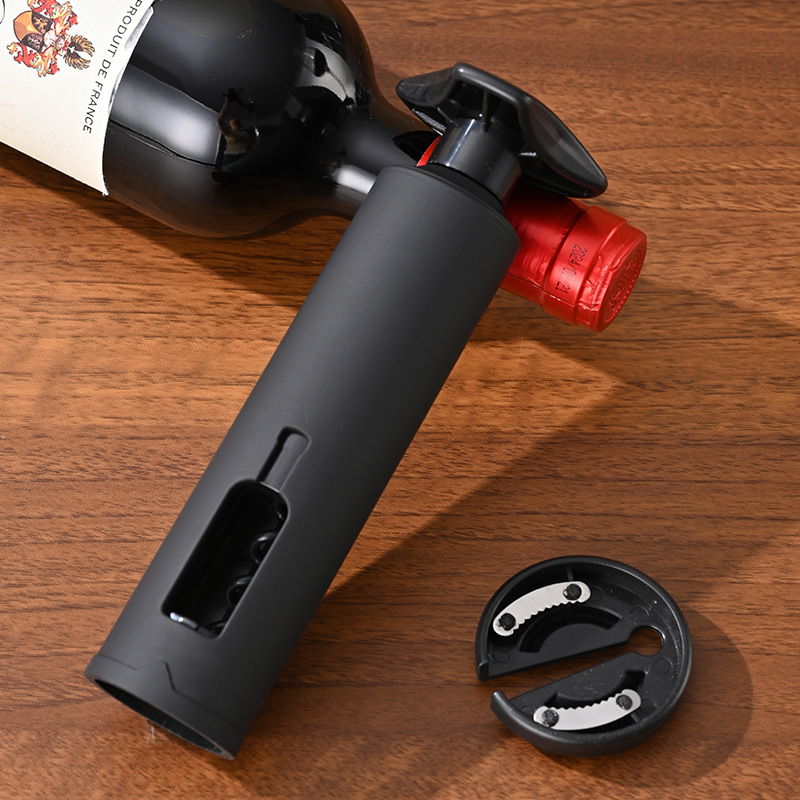 Многофункционален комплект за отваряне на бутилки, напълно автоматичен, пластмасов, подходящ за червено вино и бира.