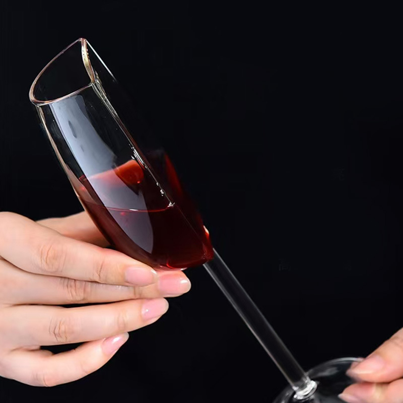 Čaša za šampanjac Mingji Glass, staklo, kapacitet 101–200 ml, moderni minimalistički stil