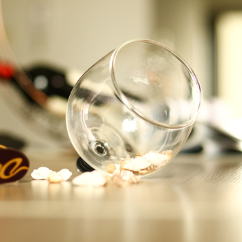 Vörösboros pohár – Jing Hao, kreatív stílus, logó nyomtatás, testreszabható