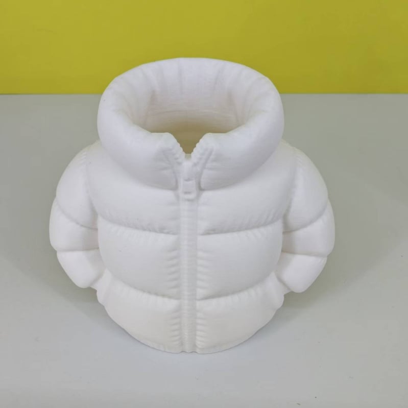 3D-nyomtatott PLA tolltartó – Modell 001, logónyomtatás nem engedélyezett, kreatív kijelző és tároló, otthoni dekorációs ajándék