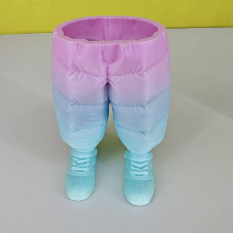 3D-nyomtatott PLA tolltartó – Modell 001, logónyomtatás nem engedélyezett, kreatív kijelző és tároló, otthoni dekorációs ajándék