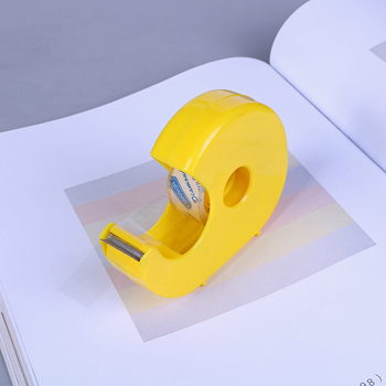 S818 Snail Tape Cutter, PP plast, tisak logotipa, prilagodljiva širina trake