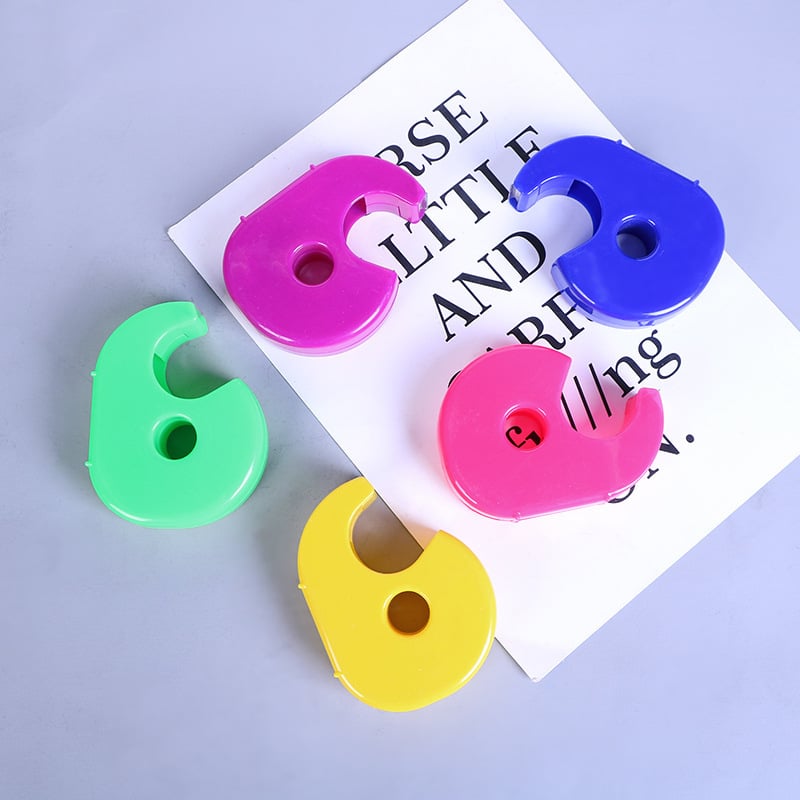 S818 Snail Tape Cutter, PP plast, tisak logotipa, prilagodljiva širina trake