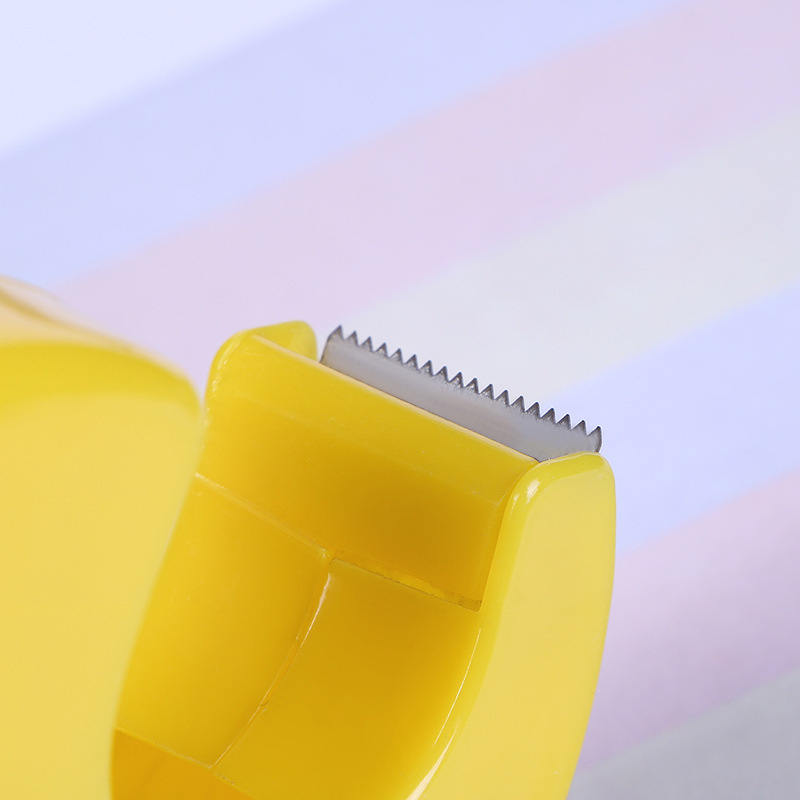 S818 Snail Tape Cutter, PP plast, tisak logotipa, prilagodljiva širina trake