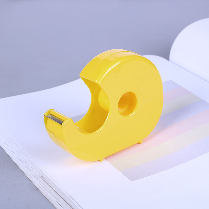 S818 Snail Tape Cutter, PP plast, tisak logotipa, prilagodljiva širina trake
