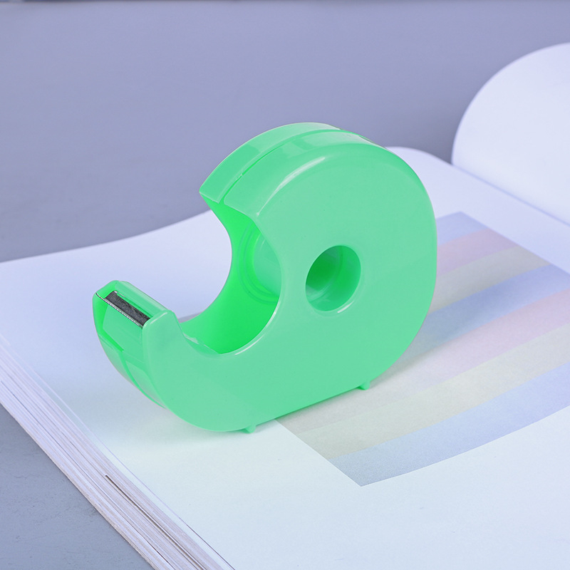 S818 Snail Tape Cutter, PP plast, tisak logotipa, prilagodljiva širina trake