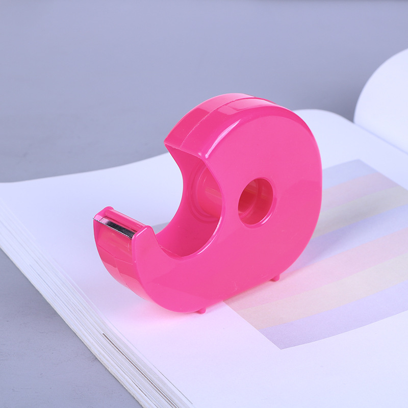 S818 Snail Tape Cutter, PP plast, tisak logotipa, prilagodljiva širina trake
