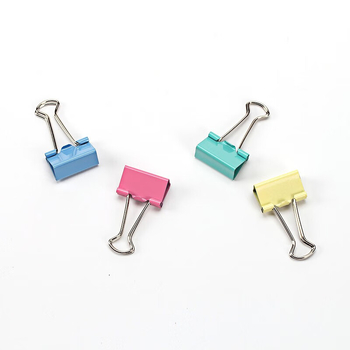 Youla clip pentru documente din oțel inoxidabil – set mixt, birou și școală