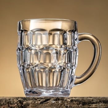 Plastična čaša za pivo, moderni minimalistički stil, otporna na toplinu, debela konstrukcija