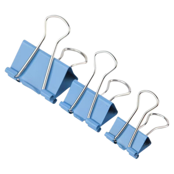 Metalni klipsovi za uredske potrebe, dugi rep, raznolik set (ABS92863)