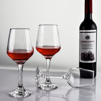 Dahua čaša za vino, staklo, zapremina 401-500 ml, ispis loga, prilagodba, pakiranje u pladanj