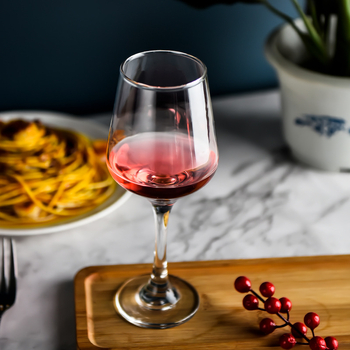 Dahua čaša za vino, staklo, zapremina 401-500 ml, ispis loga, prilagodba, pakiranje u pladanj