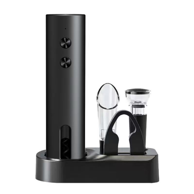 2026 модел: Електрически откривател за винени бутилки – автоматичен, преносим, многофункционален; възможност за печат на лого