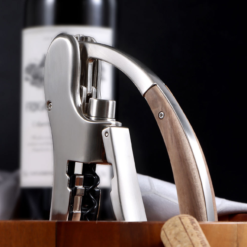 Kućni otvarač boca vina – Cink legura, Kreativni stil, 576 g, Kutija za poklon, Ljeto 2024