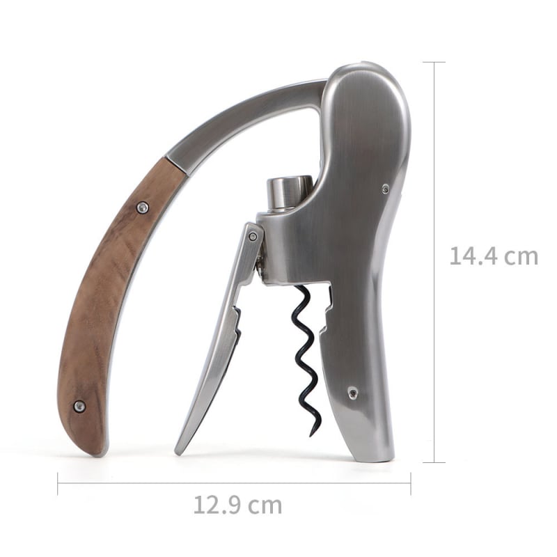 Kućni otvarač boca vina – Cink legura, Kreativni stil, 576 g, Kutija za poklon, Ljeto 2024