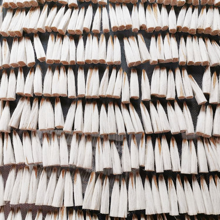 Glava četke od ovčje vune za pisanje i crtanje, pakirana u OPP vrećicu/kutiju