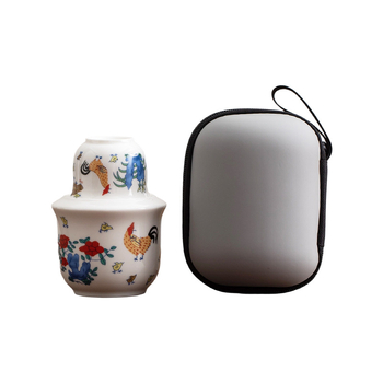 Kerámiából készült bormelegítő készlet otthoni használatra — kapacitás 1–100 ml, tömeg 1000 g, nemzeti trend stílus