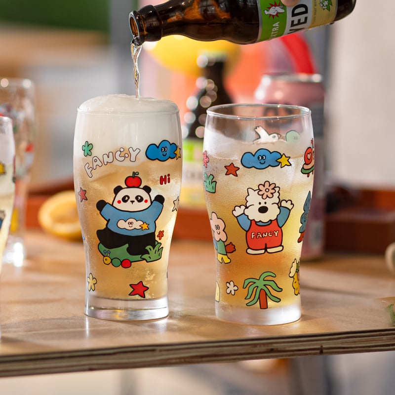 Pivska čaša Banda, staklo od soda-lime, kapacitet 501–600 ml, sladak stil