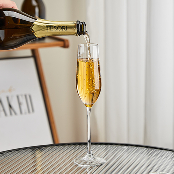 Fuyao čaša za šampanjac od kristala, kapacitet 201–300 ml, moderan minimalistički stil