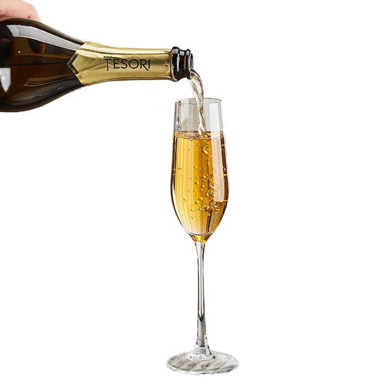 Fuyao čaša za šampanjac od kristala, kapacitet 201–300 ml, moderan minimalistički stil