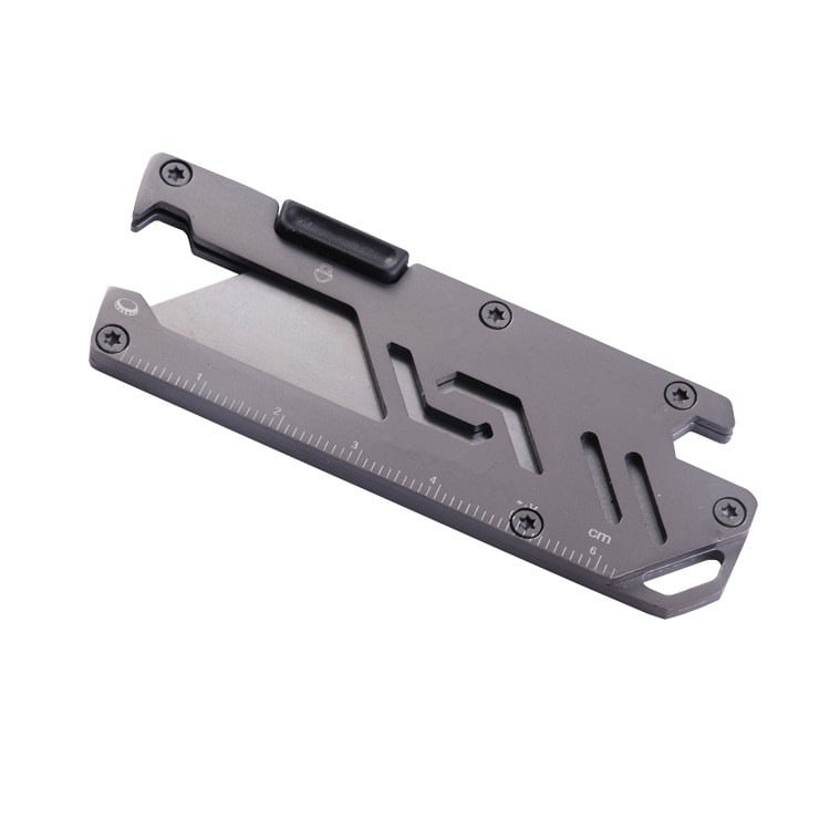 Tăietor de hârtie din oțel inoxidabil, model F308, greutate netă 80 g